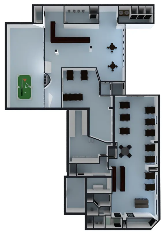 Plattegrond van een pand