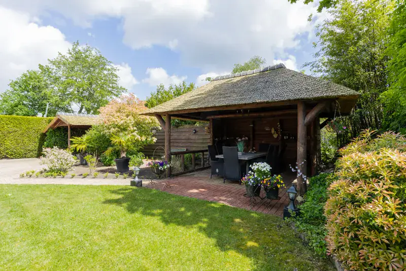 Woonkamer van een zevenhuizen in Groningen