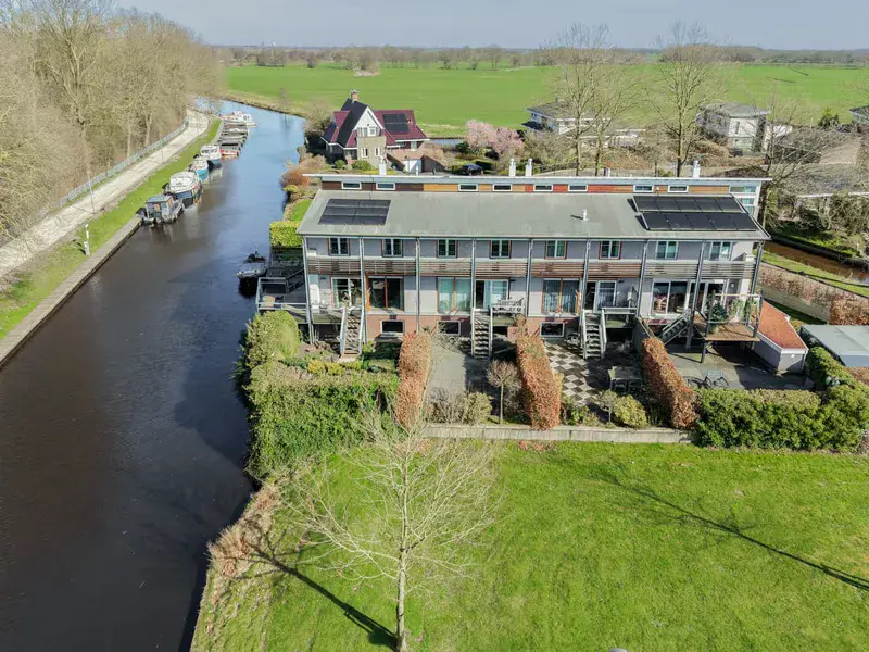 Woonkamer van een leek in Groningen