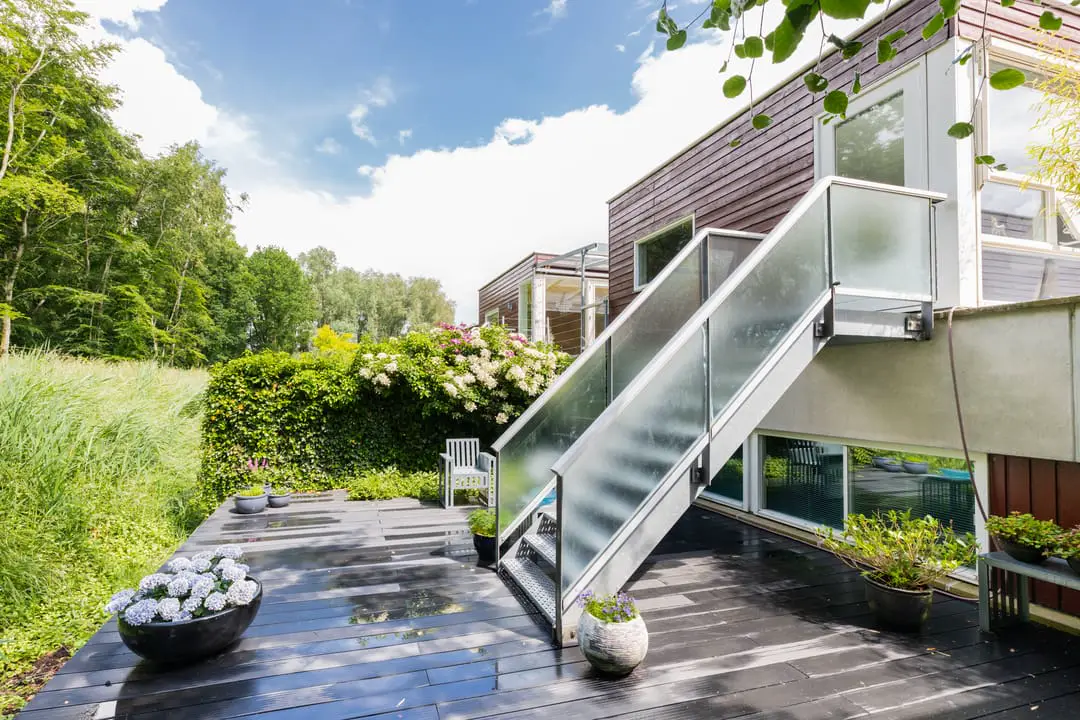 Woonkamer van een woning in Reitdiep, Groningen