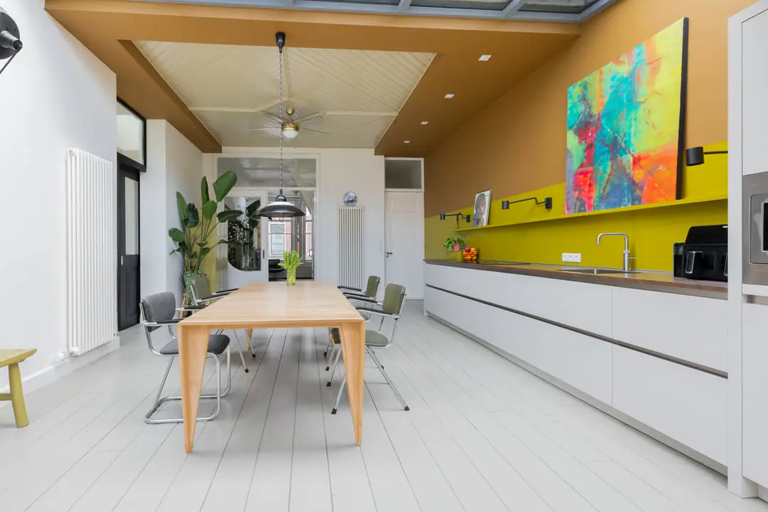 Keuken van een woning in Groningen
