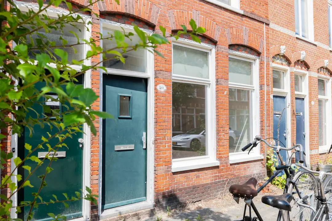 Woonkamer van een woning in Groningen