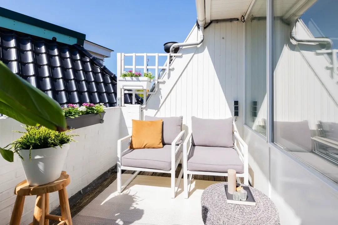 Buitenruimte van een woning in Centrum, Groningen