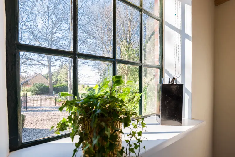 Keuken van een kerkgebouw als woonhuis in Groningen