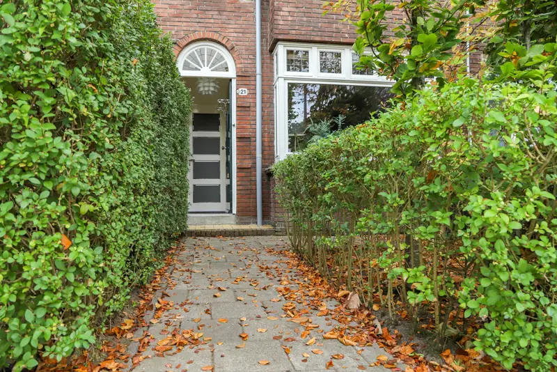 Buitenruimte van een woning in Stadspanden in Groningen